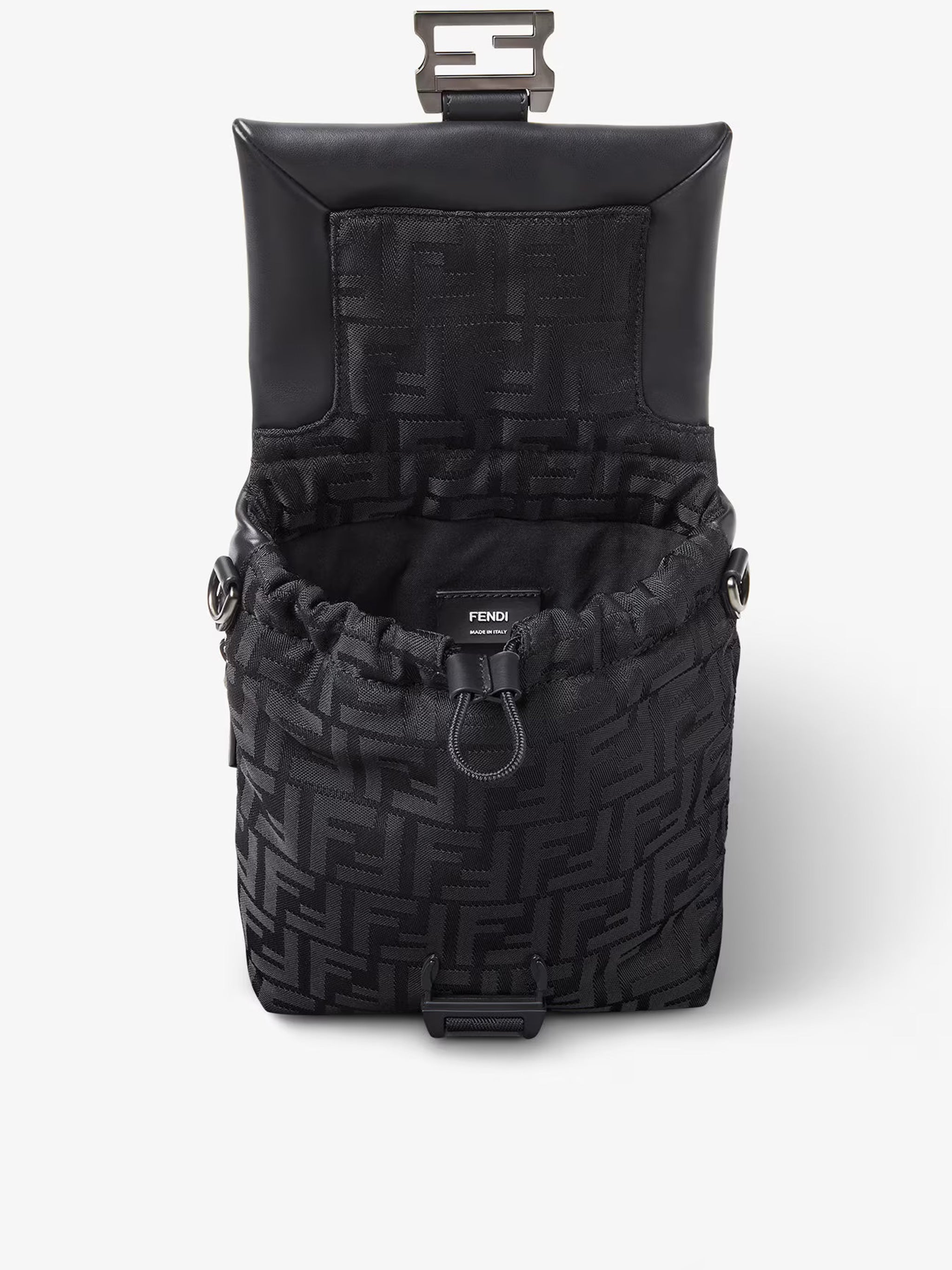 Baguette Cross Nylon FF Embossed Bag