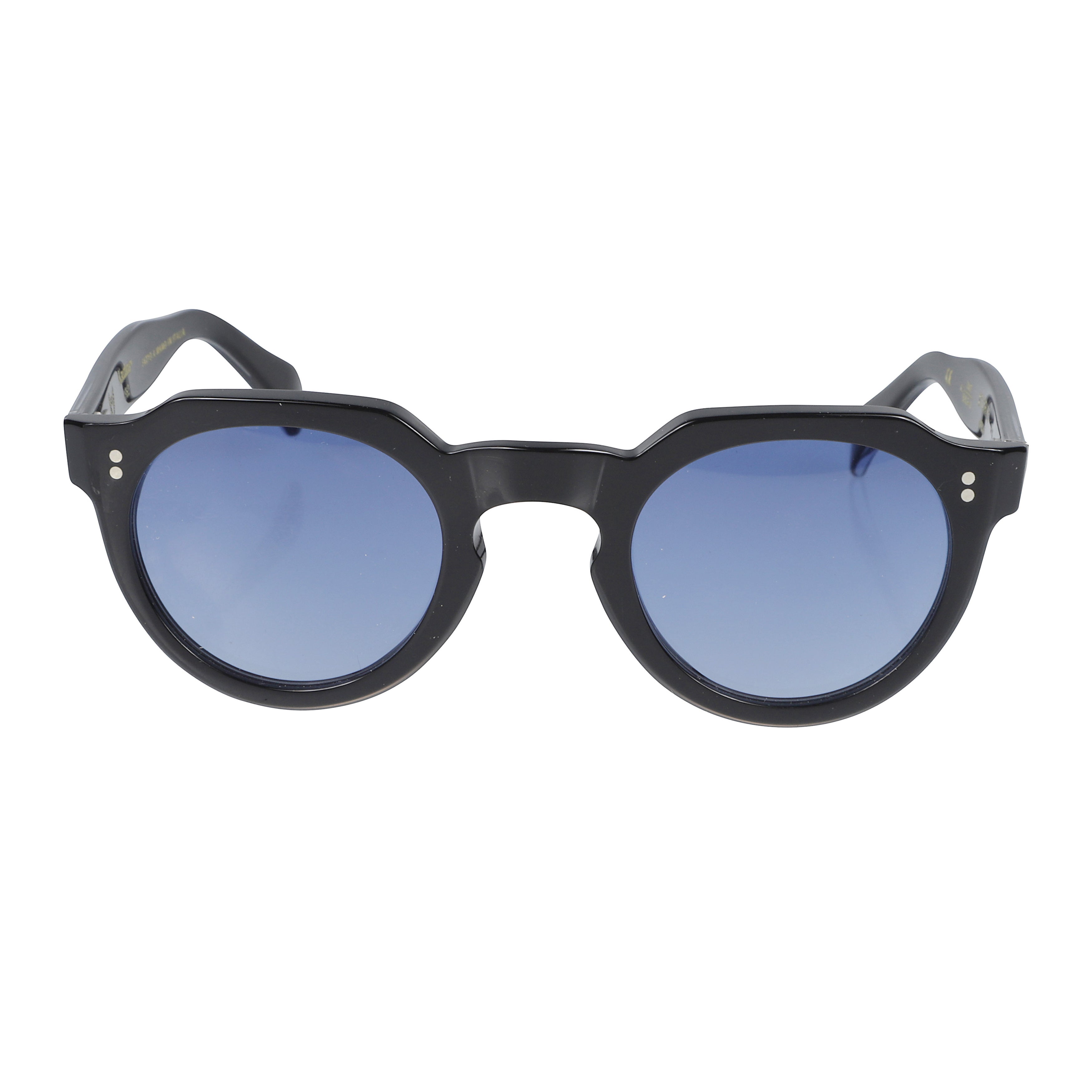 Storiko Special-S Geometric Frame Sunglasses with Gradient Blue Lenses