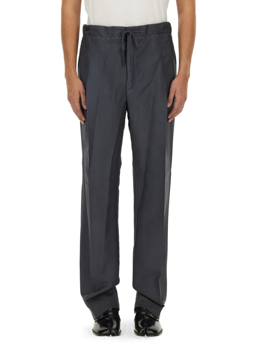 Wool And Mohair Pants