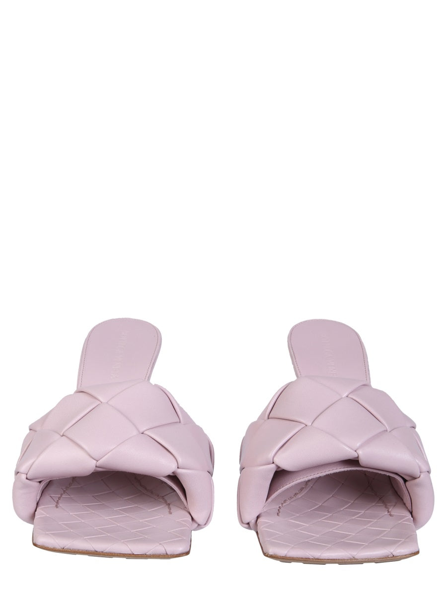 Braided Nappa Sandals with 9 cm Heel