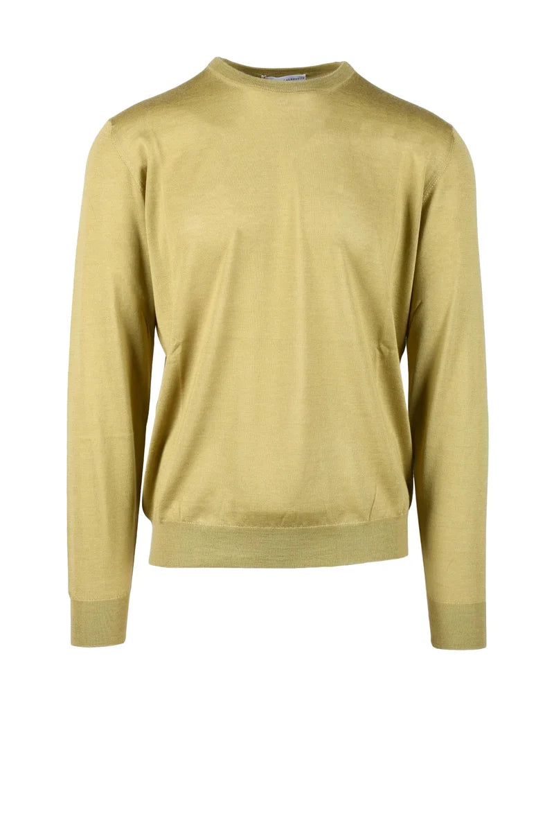 Cashmere Silk Pullover - Yellow