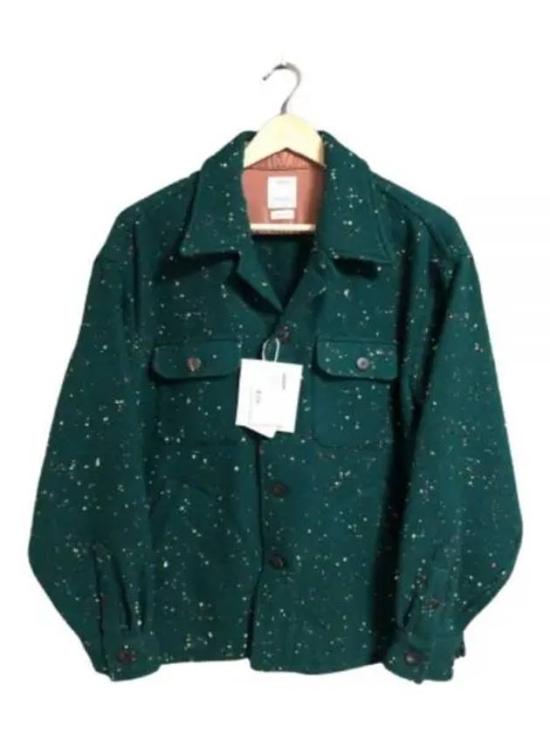 Textured Wool-Linen Blend Jacket with Button Closure