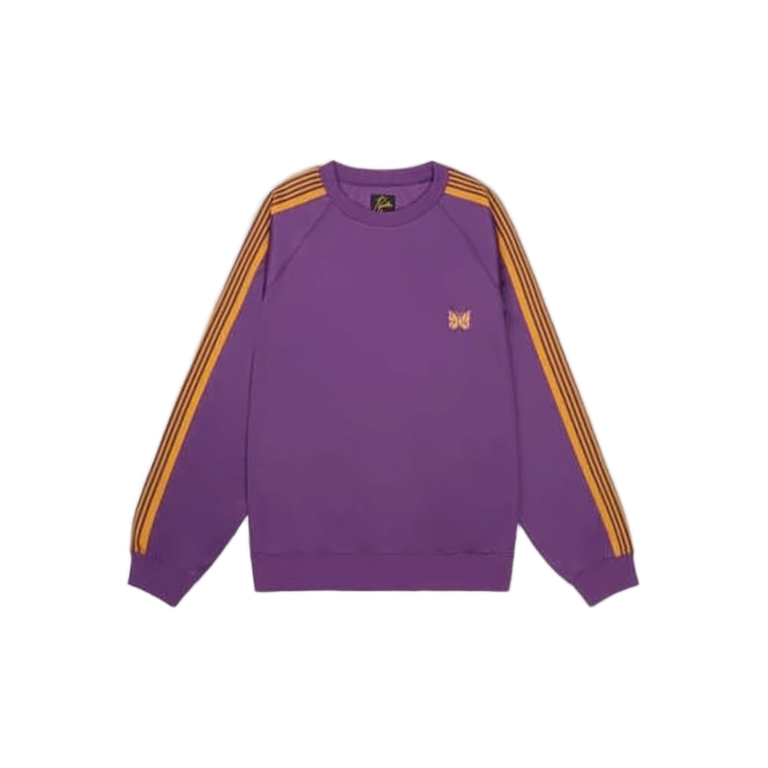 Long-Sleeve Top With Contrasting Stripes