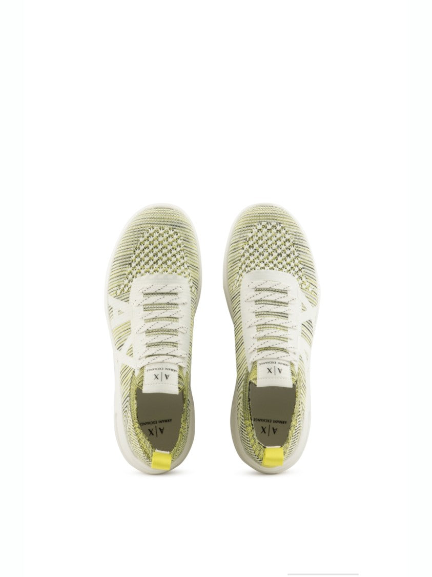 White Shiny Leather Sneakers