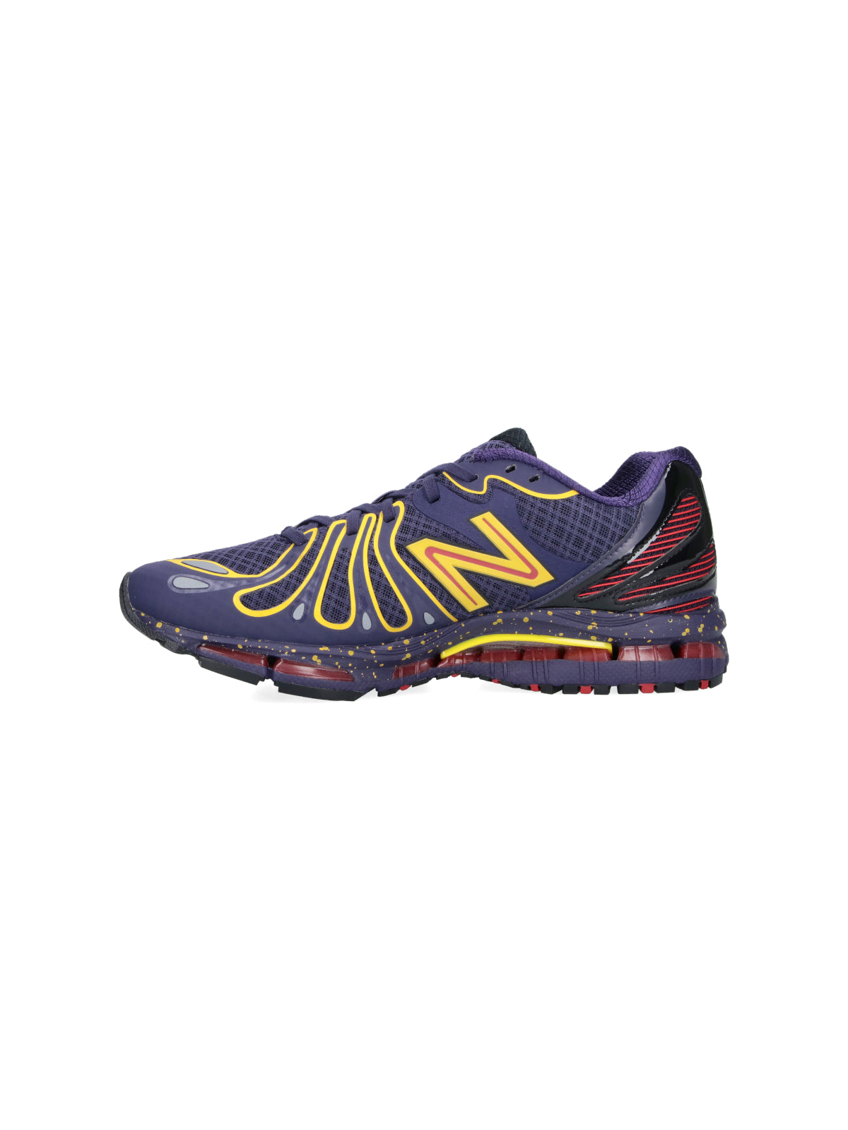 Purple Dynamic Mesh Vibrant Accent Sneakers