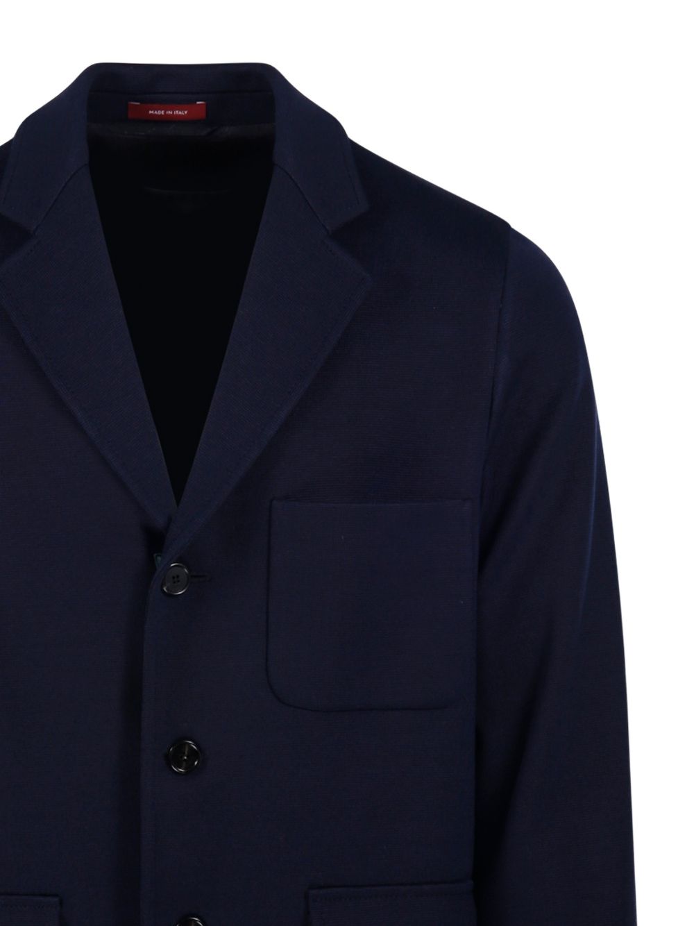 Tailored Blue Cotton Jacket