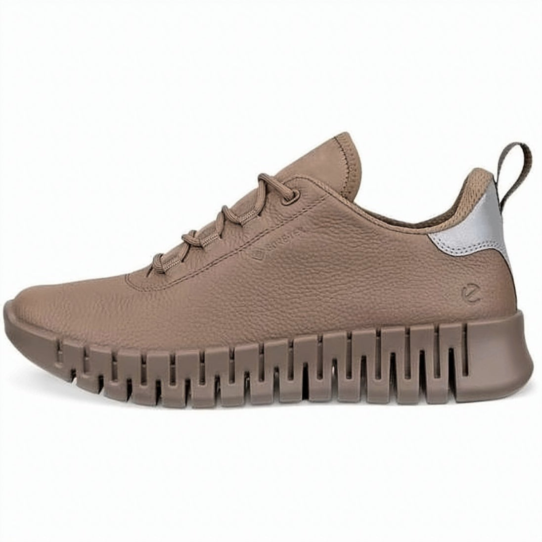 Segmented Sole Leather Sneakers
