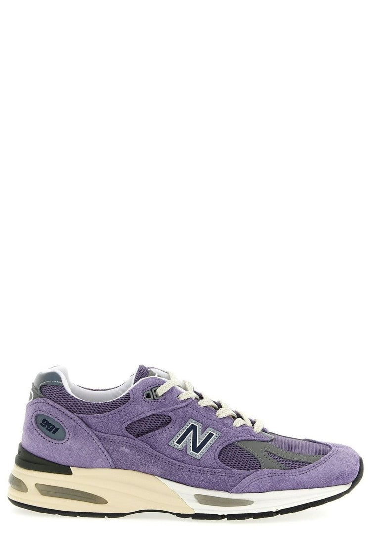 Made In Uk 991V2 Sneakers – Purple