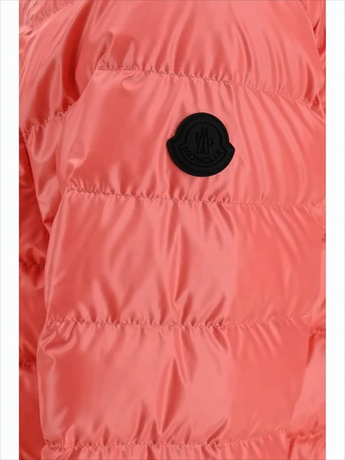Coral Quilted Down Coat