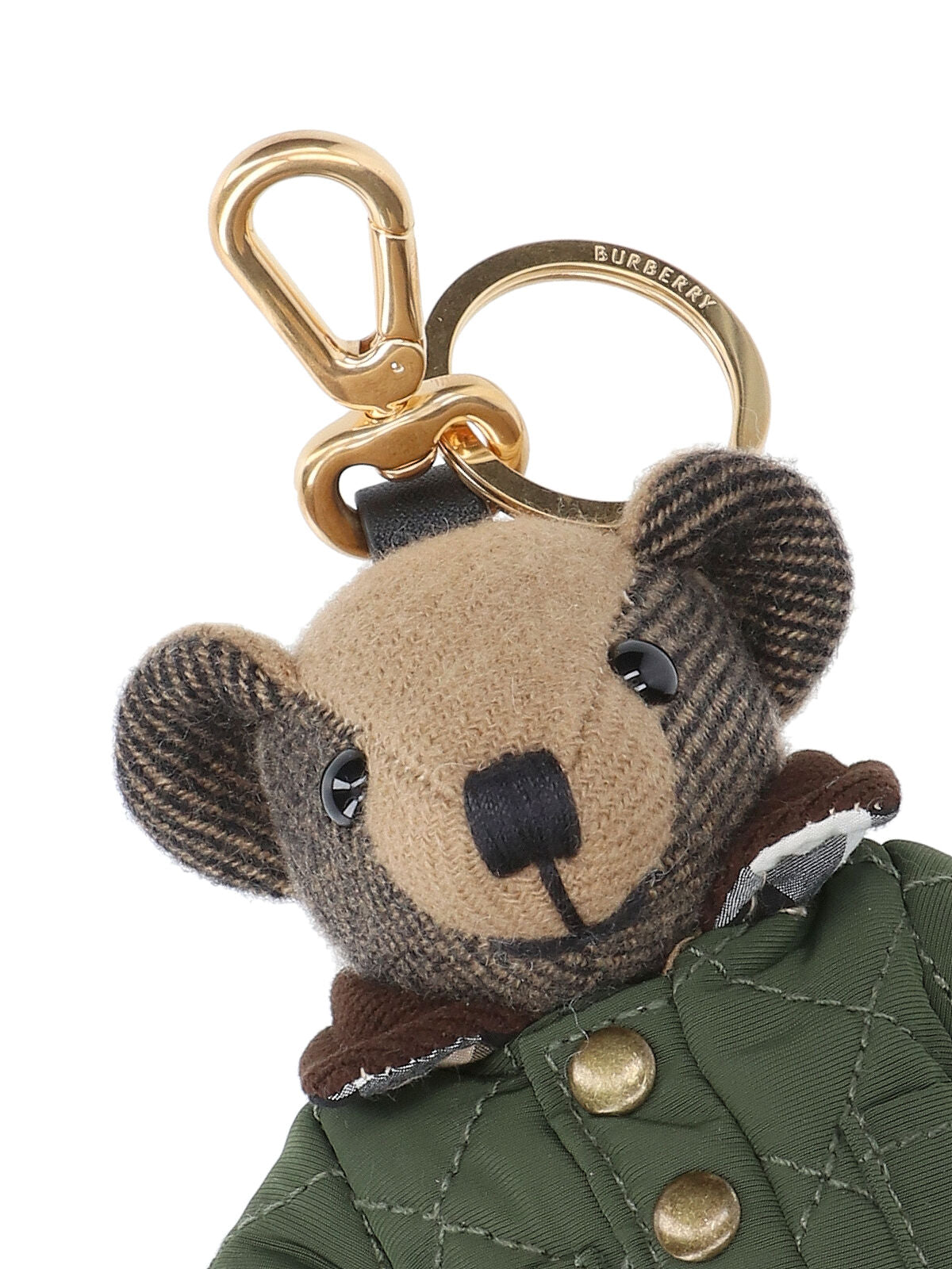 Cashmere Teddy Bear Keyring Charm