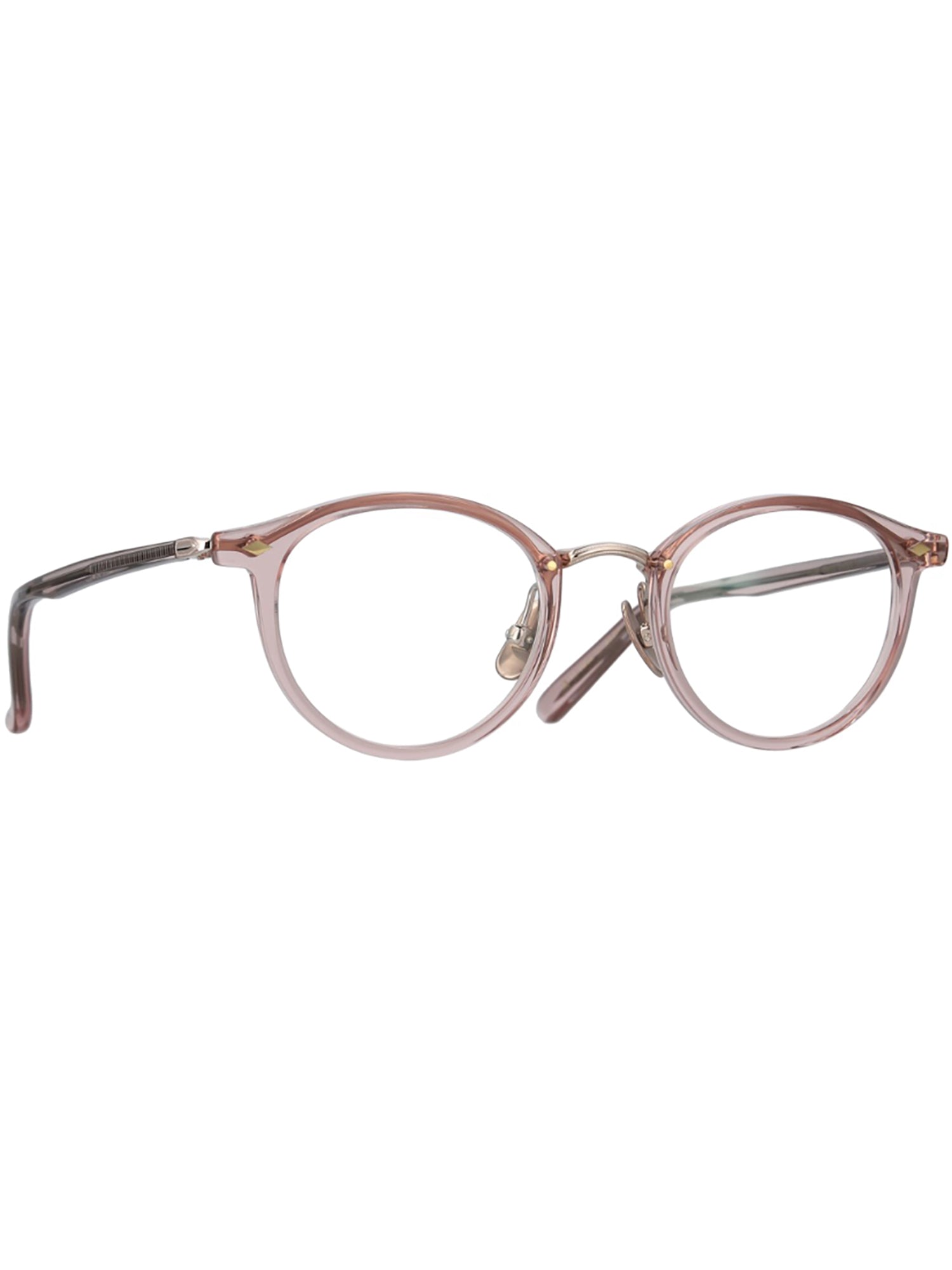 Nude & Neutrals Rounded Optical Frames with Elegant Temples