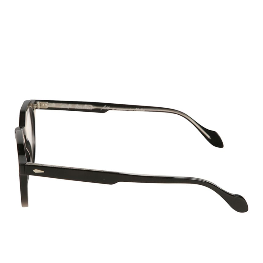 Amadeus Round Frame Eyeglasses with Angular Bridge