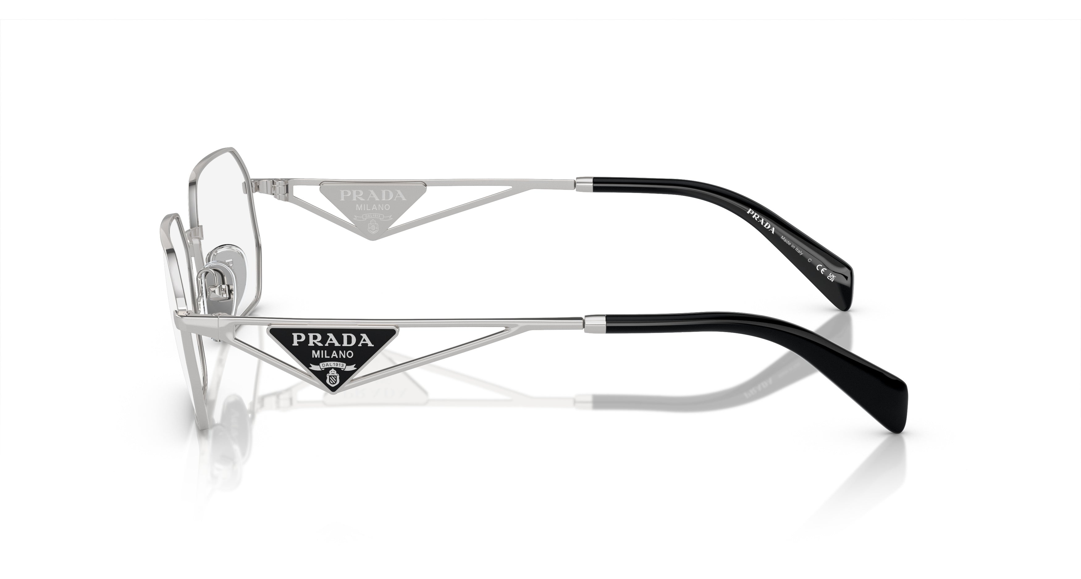 0pr A53v Geometric Oversized Square Steel Sunglasses