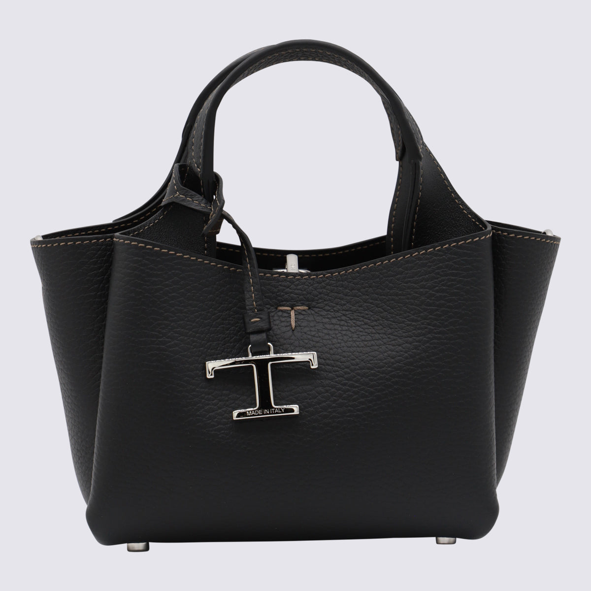Black Leather Tote