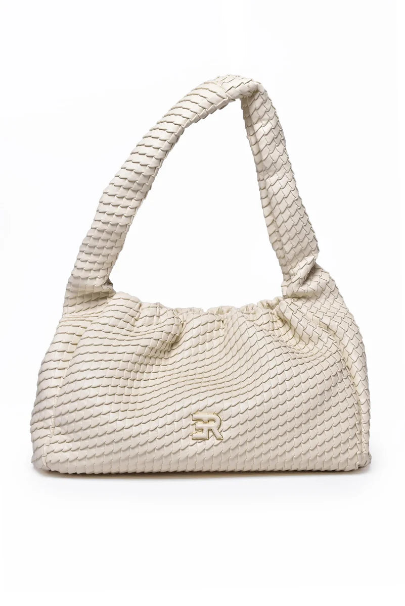 Hobo Teagan Shoulder Bag - White