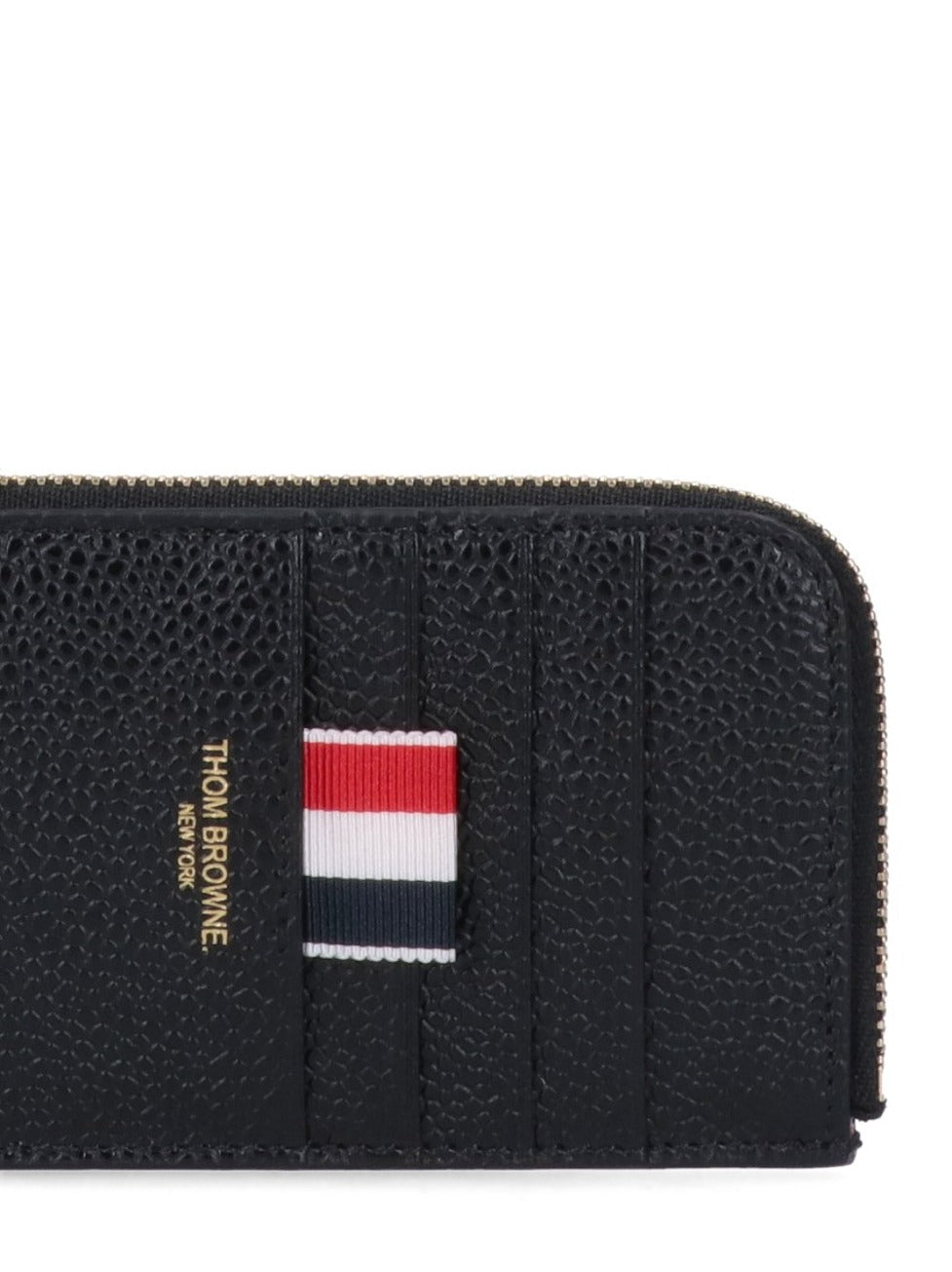 Logo Zip Wallet – Black