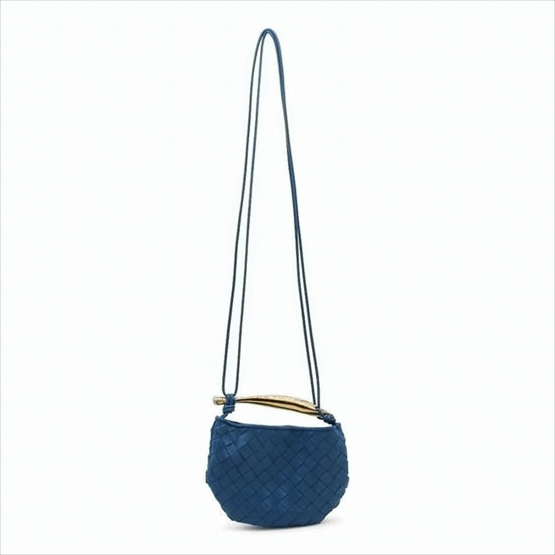 Woven Lambskin Crossbody Bag