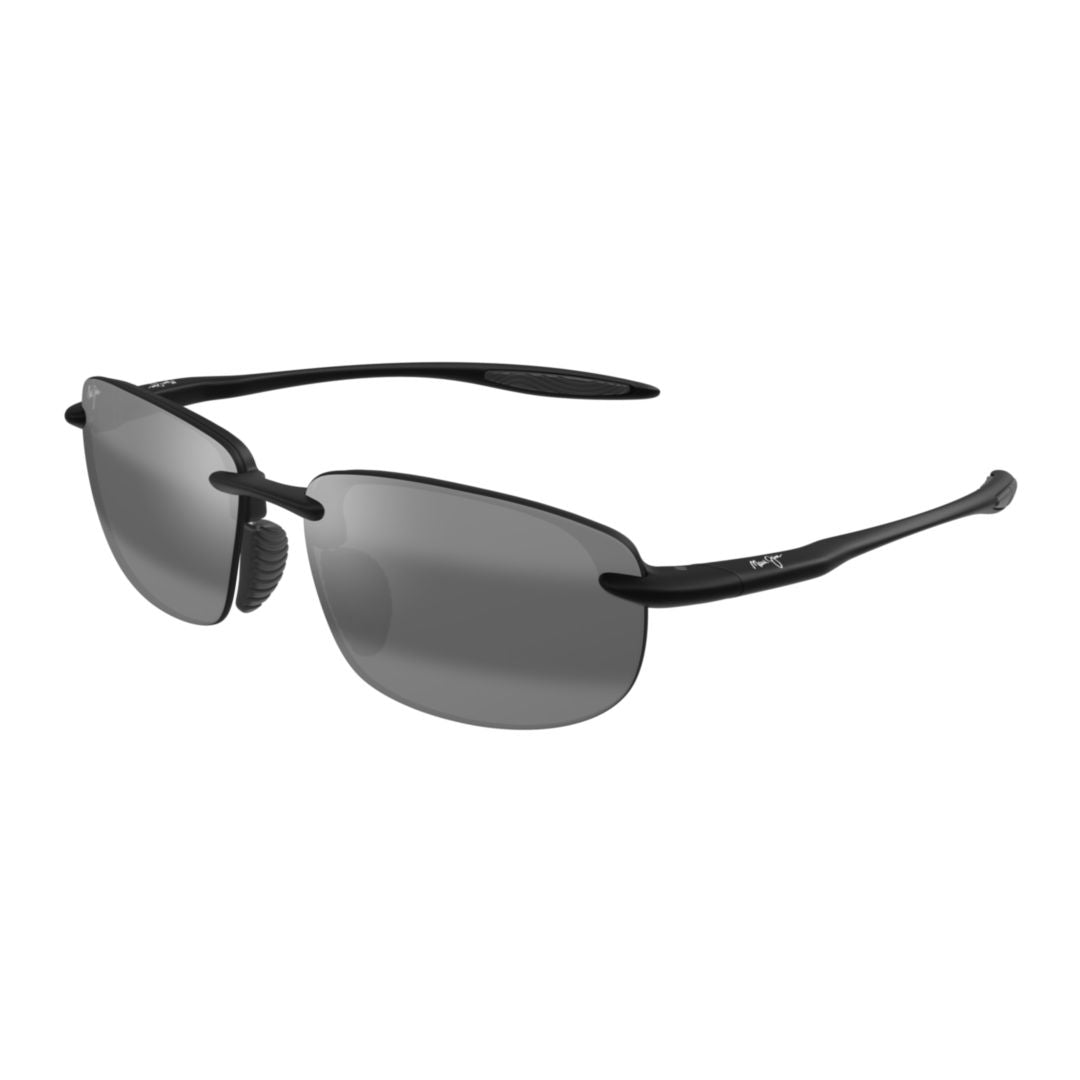 Hookipa Ultra Af Rimless Black Sunglasses with Rectangular Lenses