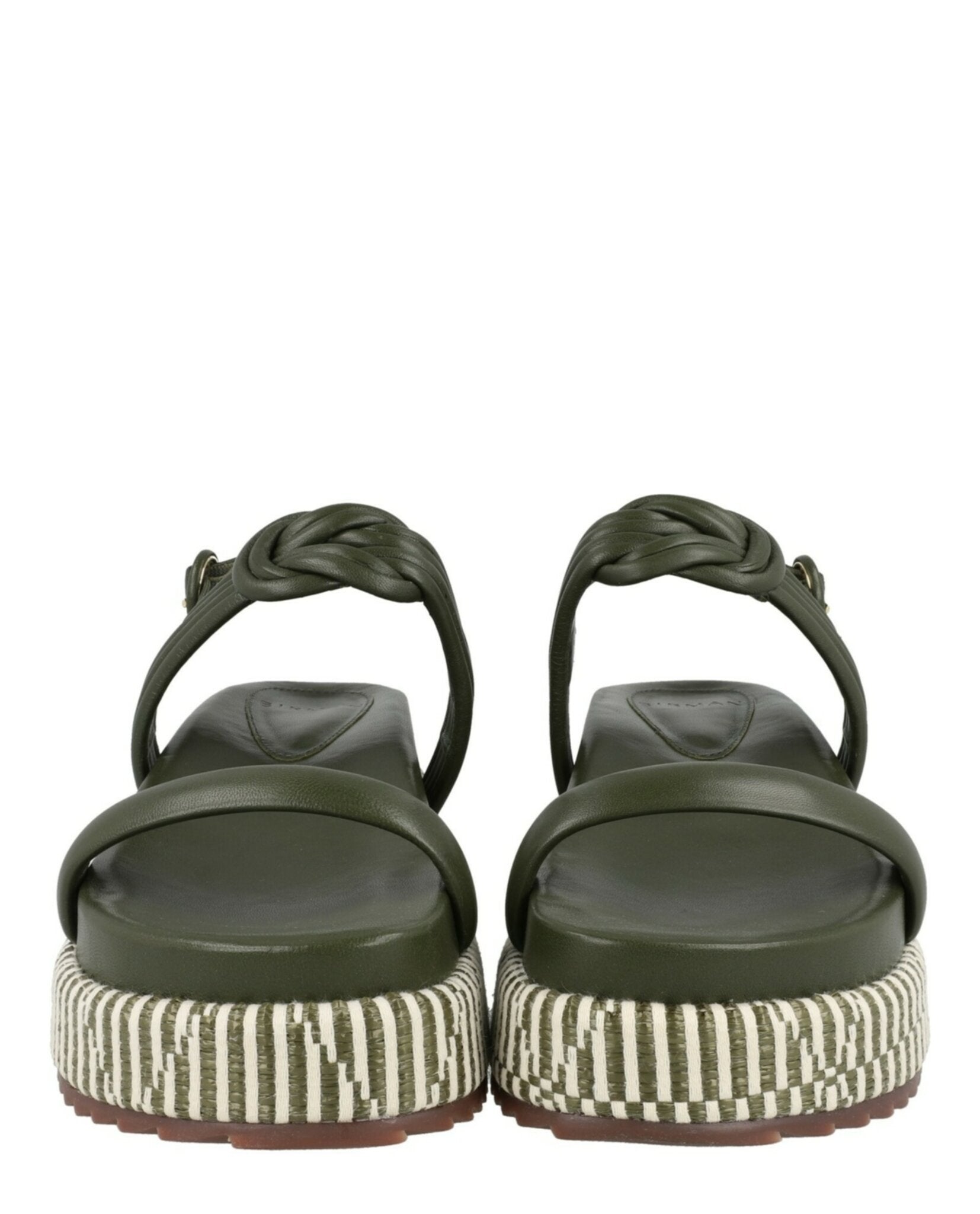 Vicky Bounce Raffia Platform Sandals