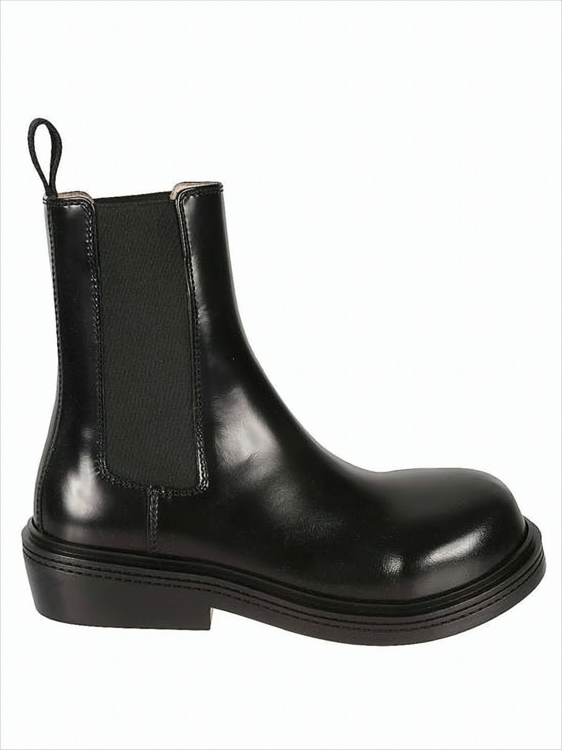 Smooth Leather Ankle Boot