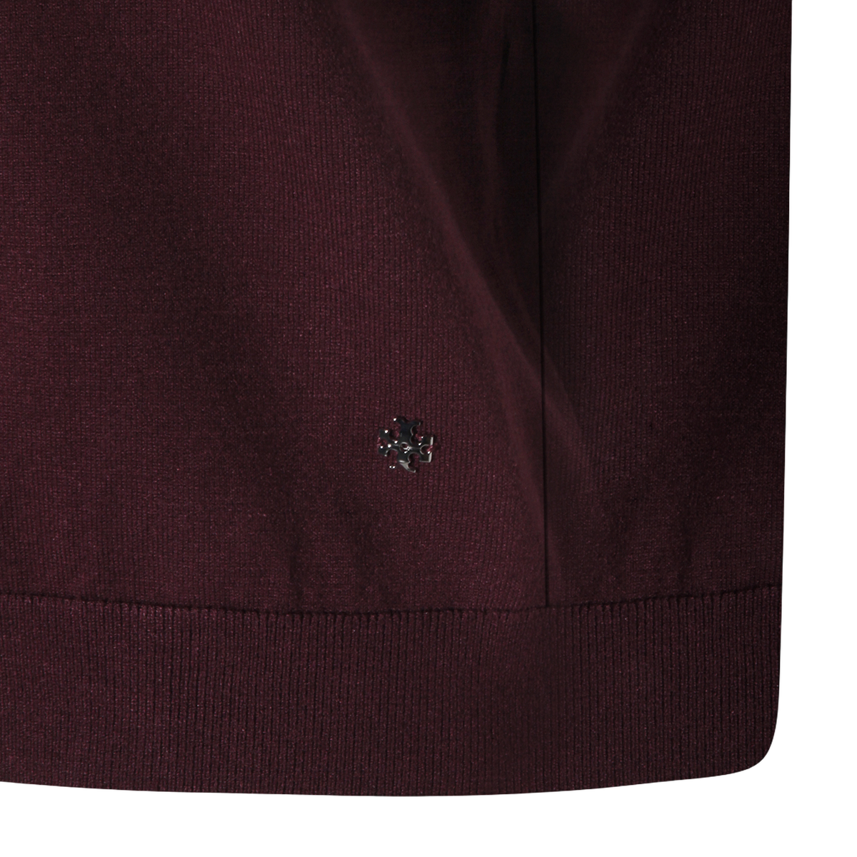 Long-Sleeved Top in Rich Bordeaux Hue