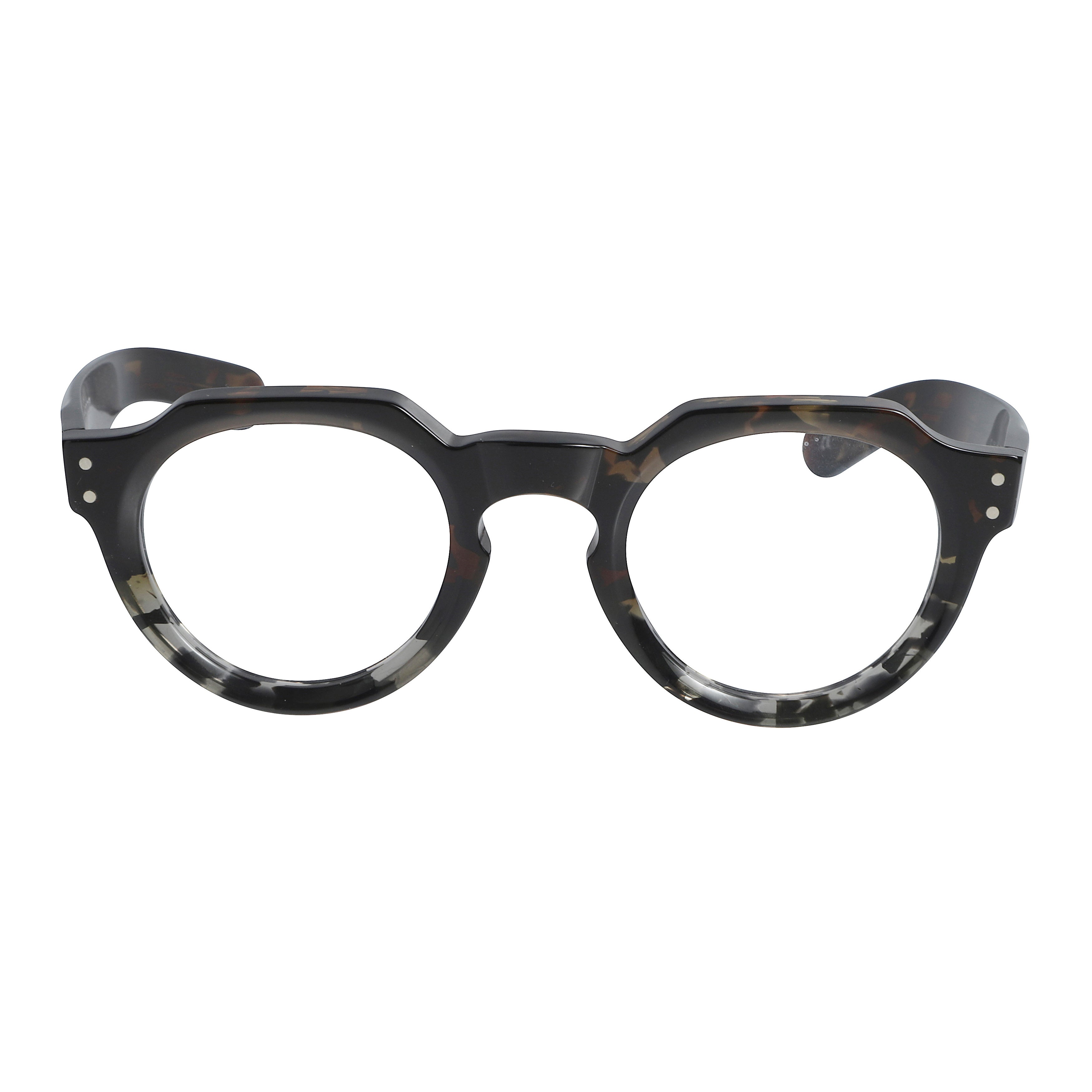 Spike Bold Tortoiseshell Rounded Frame Eyeglasses