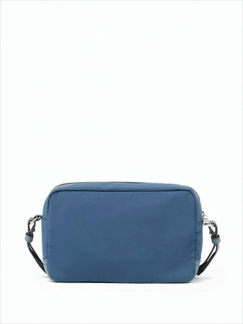 Compact Rectangular Crossbody Bag with Distinctive Zipper Pull