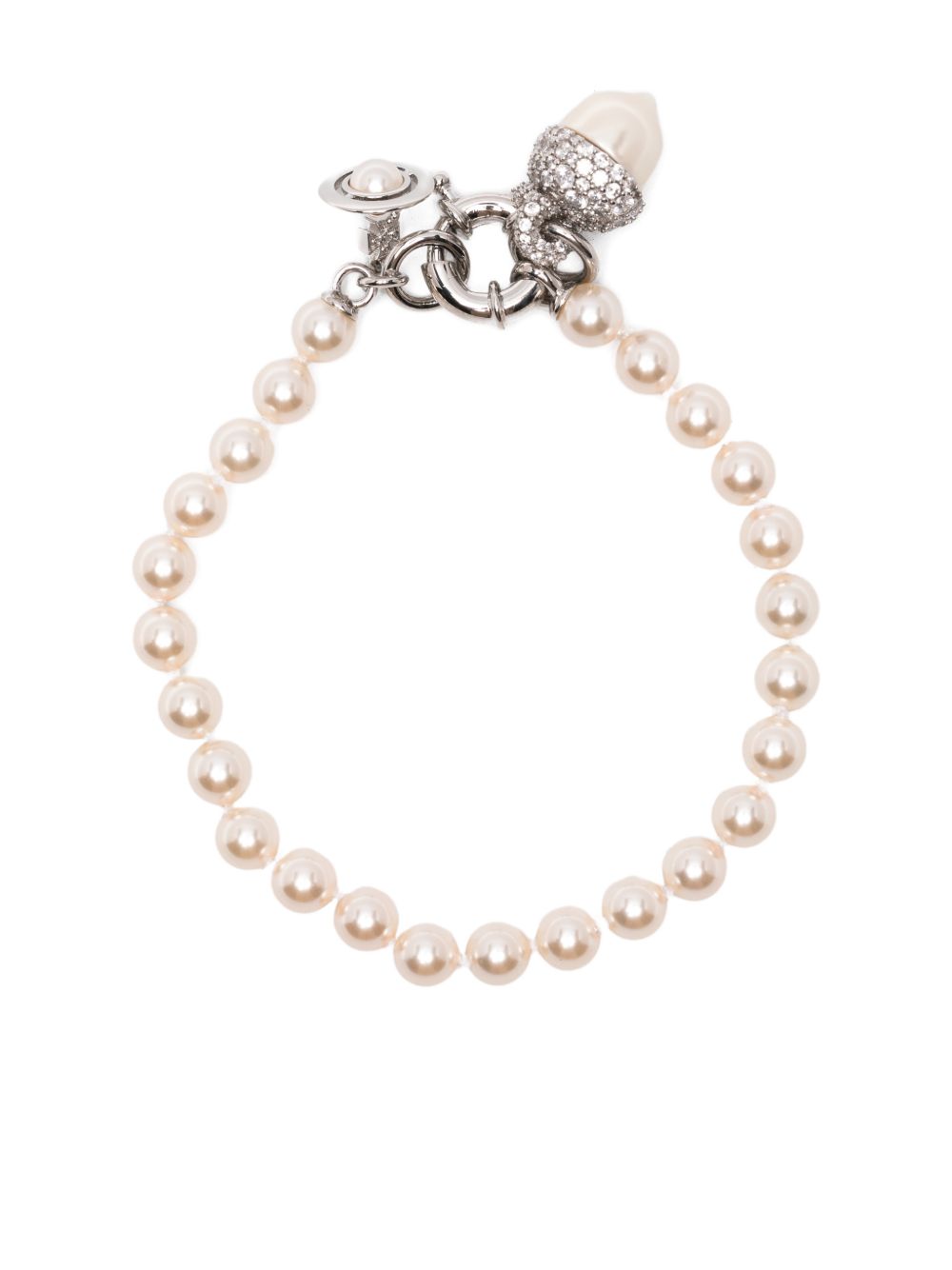Polished Silver-Tone Bracelet