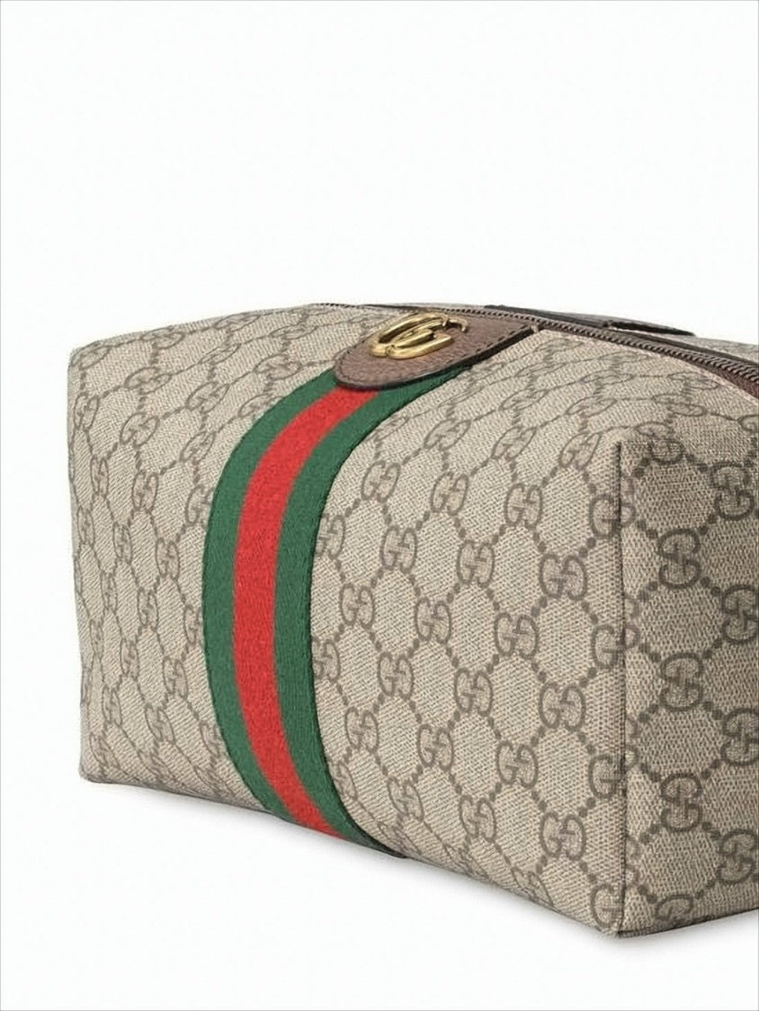 Signature Monogram Canvas Clutch