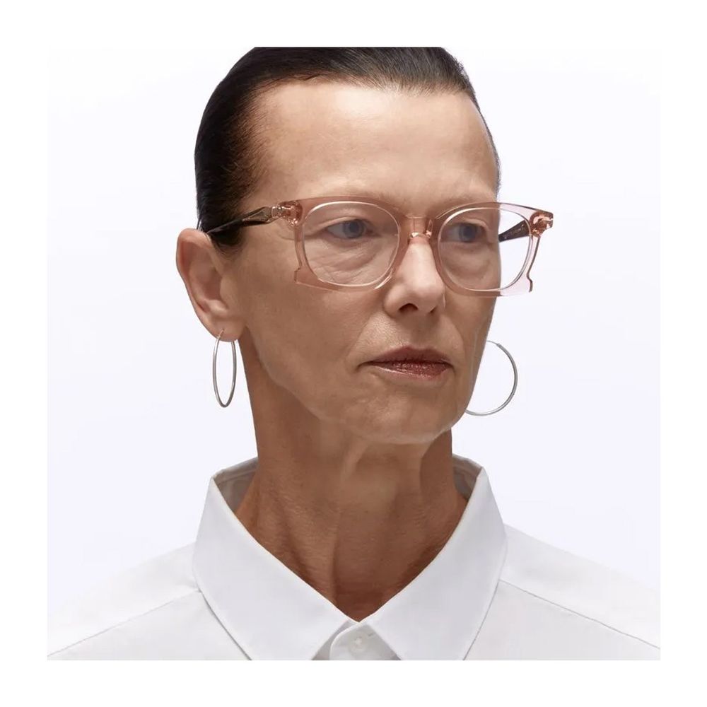 Mask D71 Sophisticated Pale Pink Acetate Sunglasses