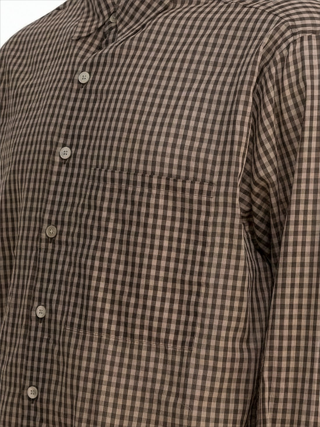Classic Gingham Check Long-Sleeve Shirt