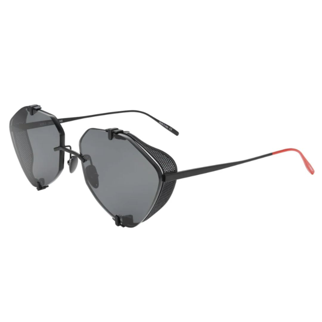 Khoid Kh-1 Geometric Lens Titanium Sunglasses