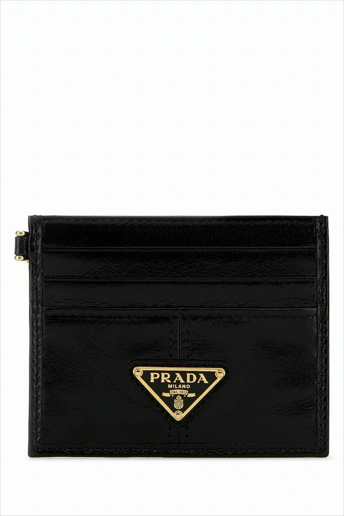 Rectangular Calf Leather Card Wallet