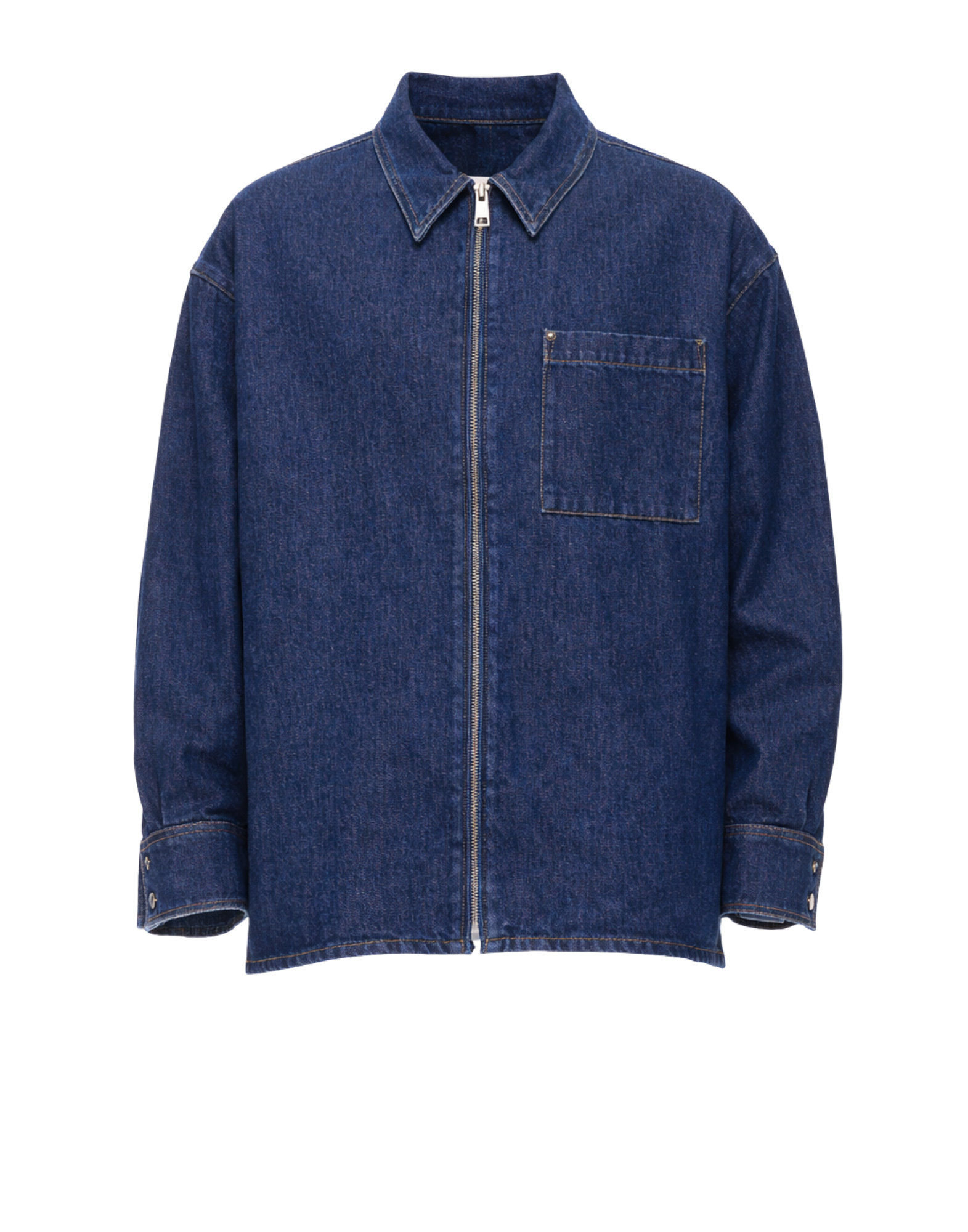 Men’S Dark Denim Overshirt