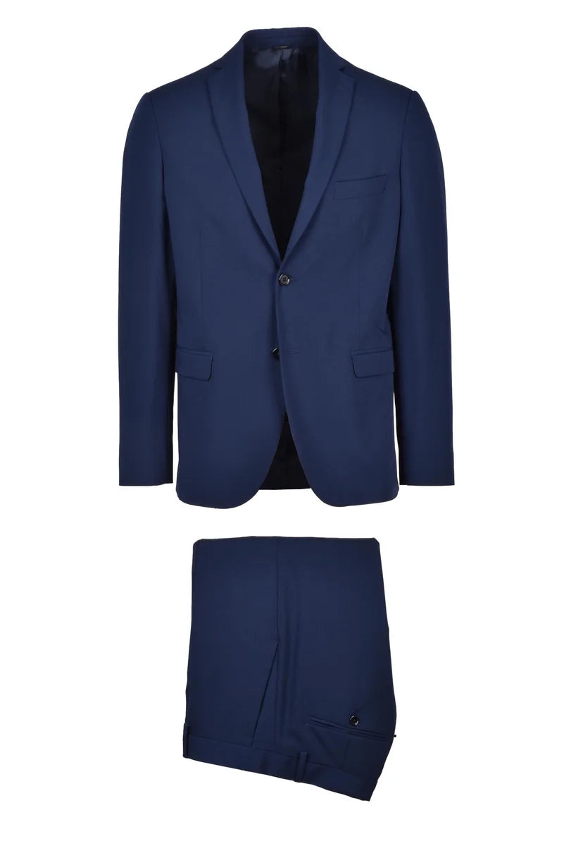 Men's Stretch Suit - Blue