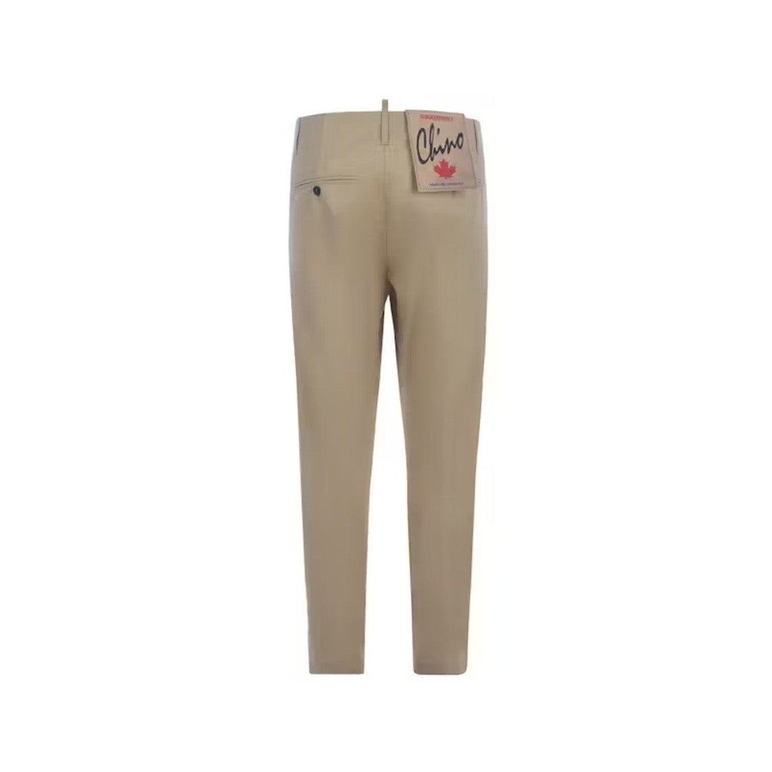 Beige Cotton Trousers