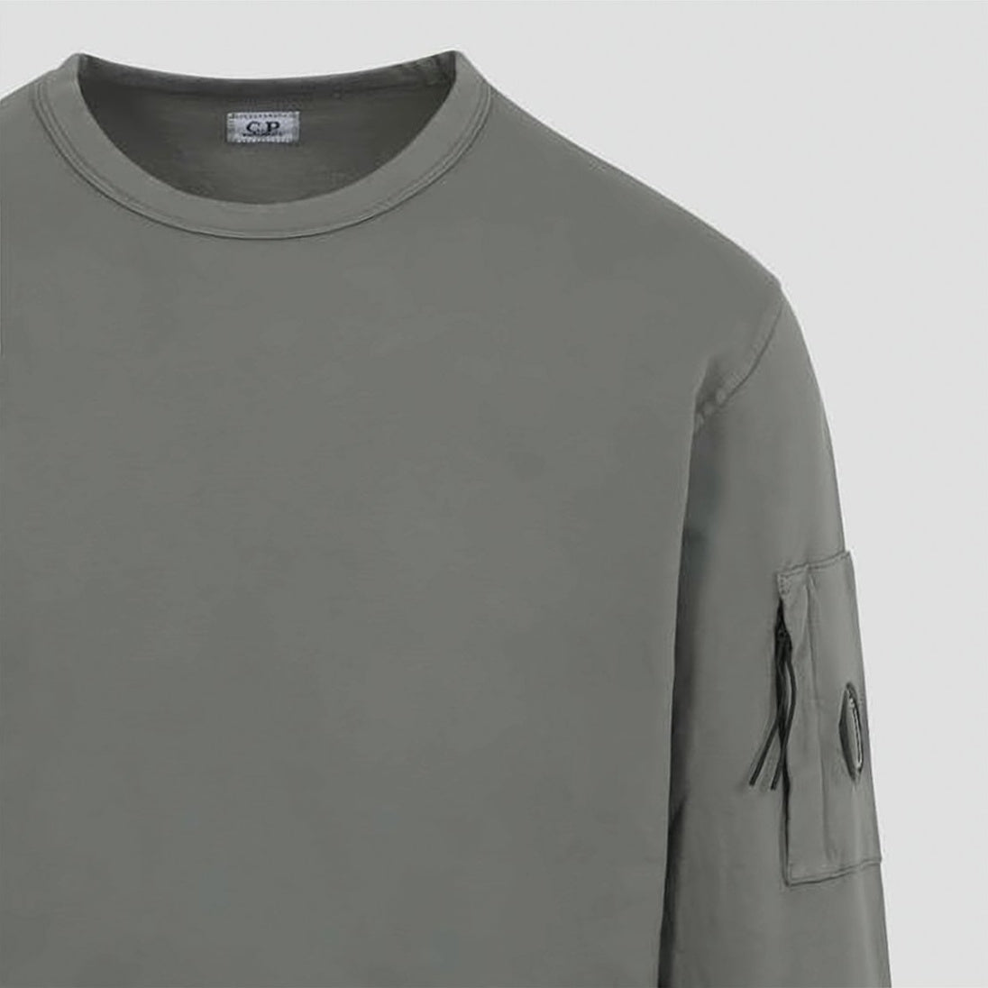 Long-Sleeve Top with Zippered Pocket