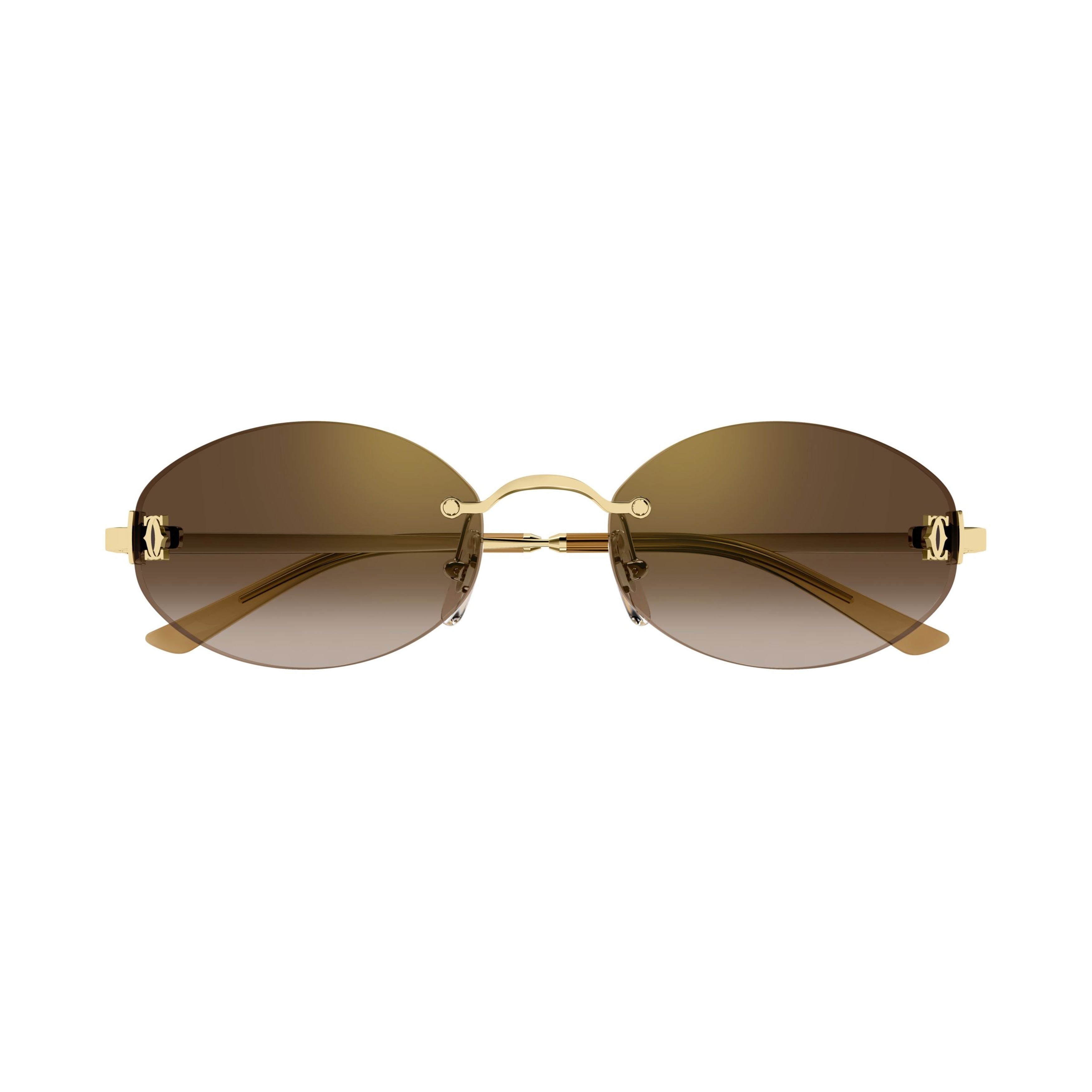 Ct0592s Oval Rimless Sunglasses