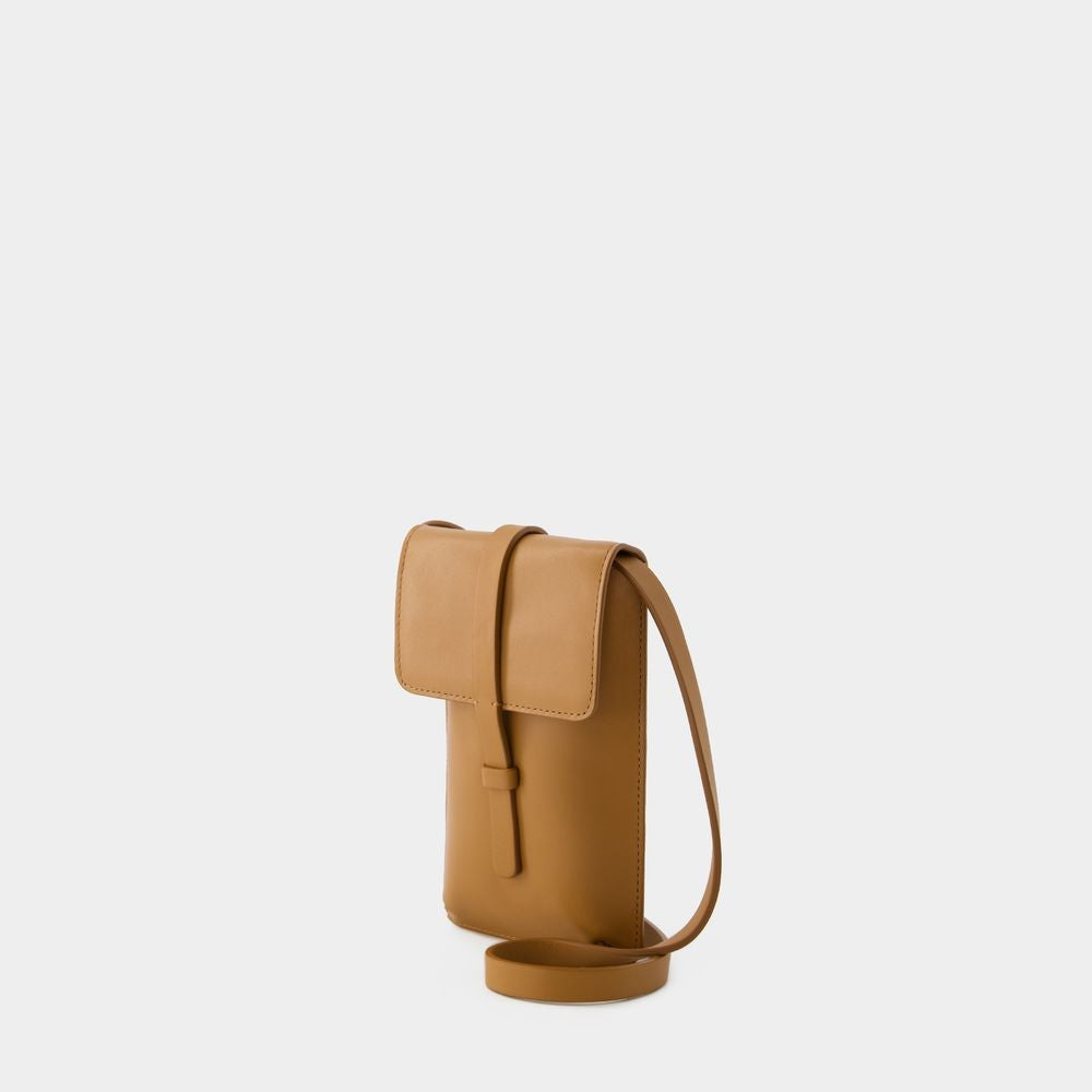 Leonore Crossbody - Leather - Camel