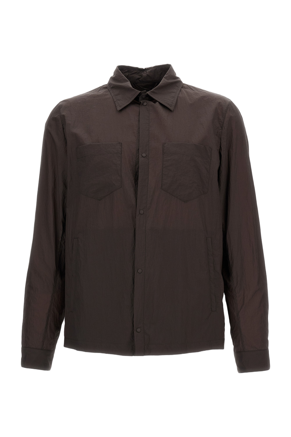 Unlined Lightweight Technical Fabric Overshirt