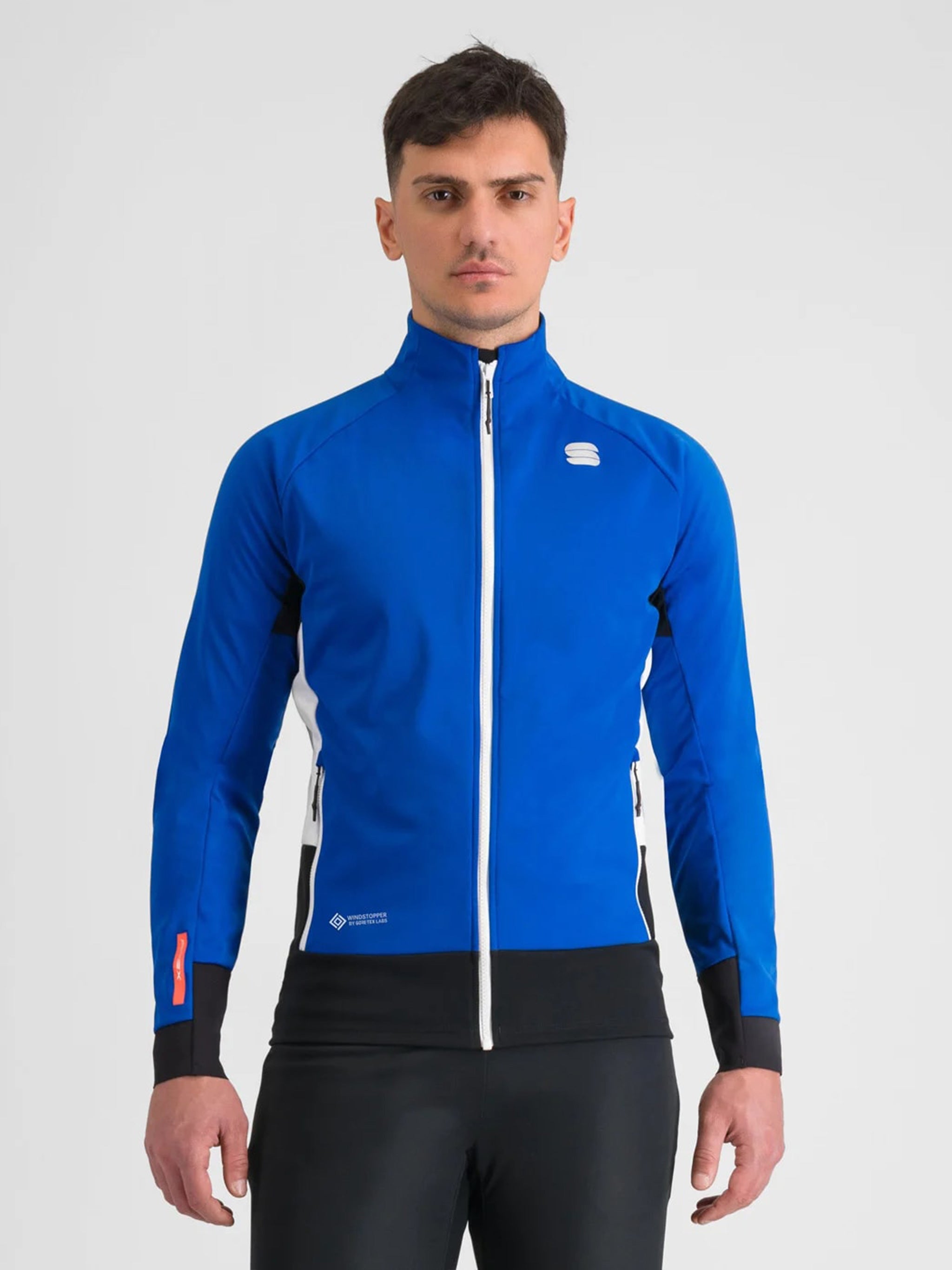 Blue Apex Jacket Color-Block Ski Jacket