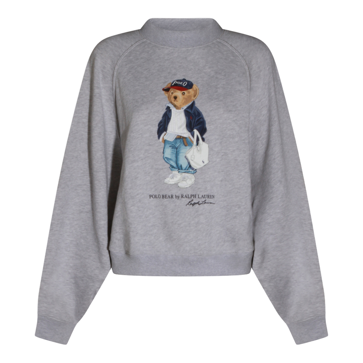 Bear Graphic Relaxed-Fit Sweatshirt