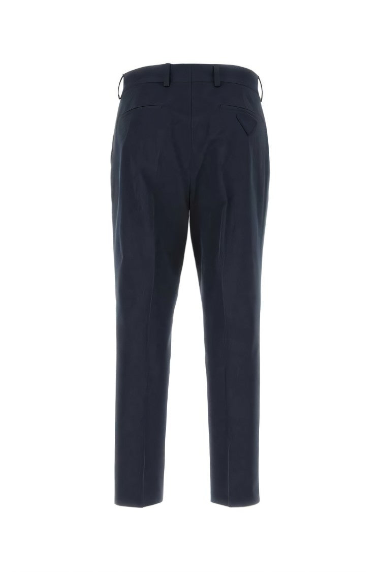 Tailored Black Straight Pants