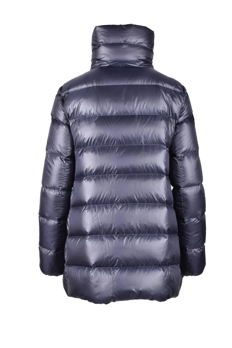 Zip Down Jacket - Blue