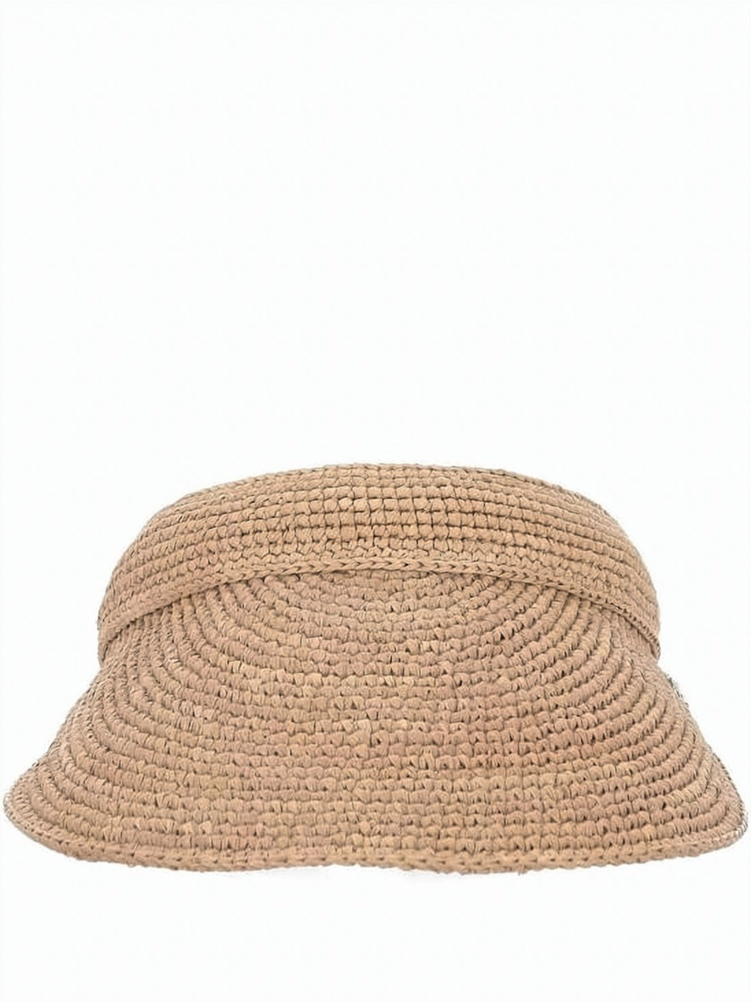 Woven Raffia Sun Visor
