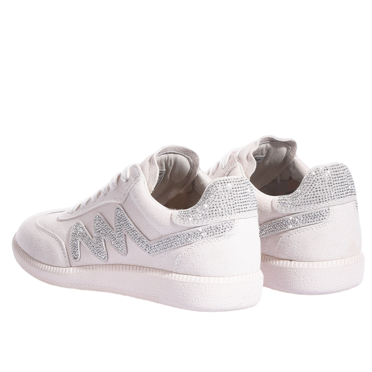 Royal White Low-Top Sneakers