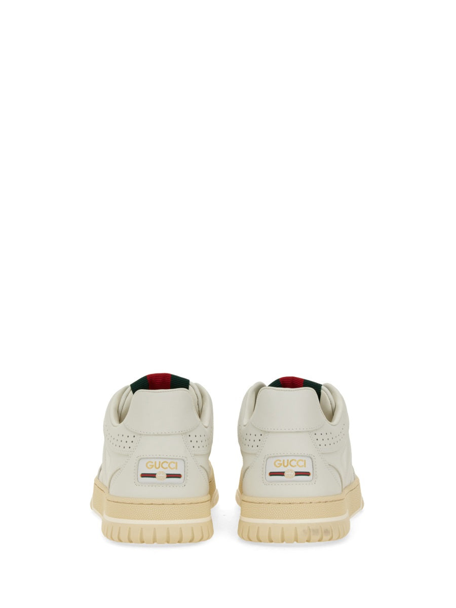 Leather Sneaker Featuring Sleek Design