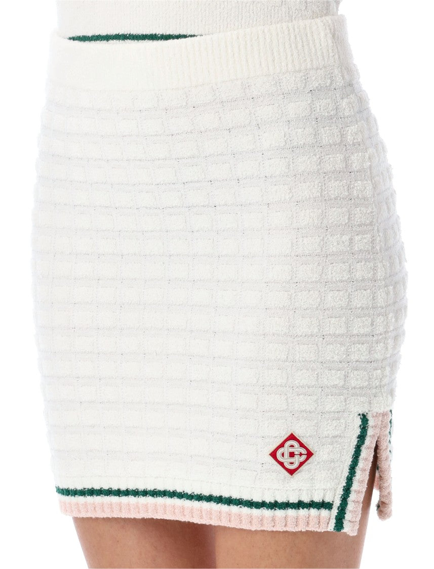 Bouclé Mini Skirt