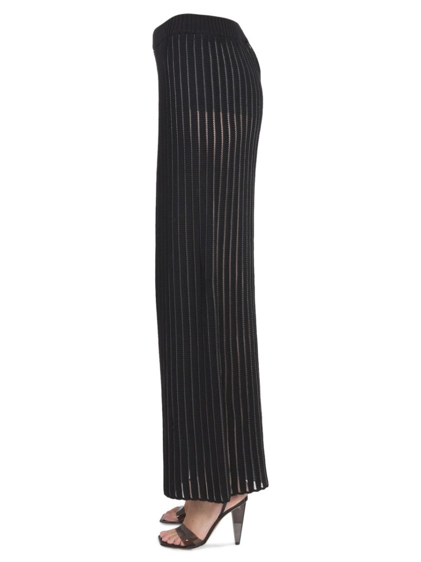 Relaxed Fit Wide Leg Pants