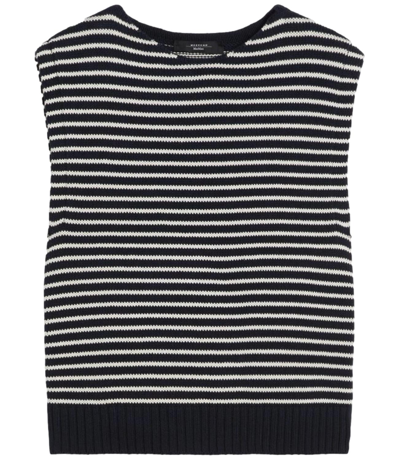 Blue Striped Wkdlanda Cotton Vest